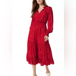 Sam Edelman Red Midi Dress